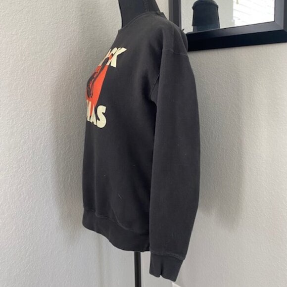 BLACK PUMAS Pullover Long Sleeve Black Sweatshirt Small - Picture 7 of 11